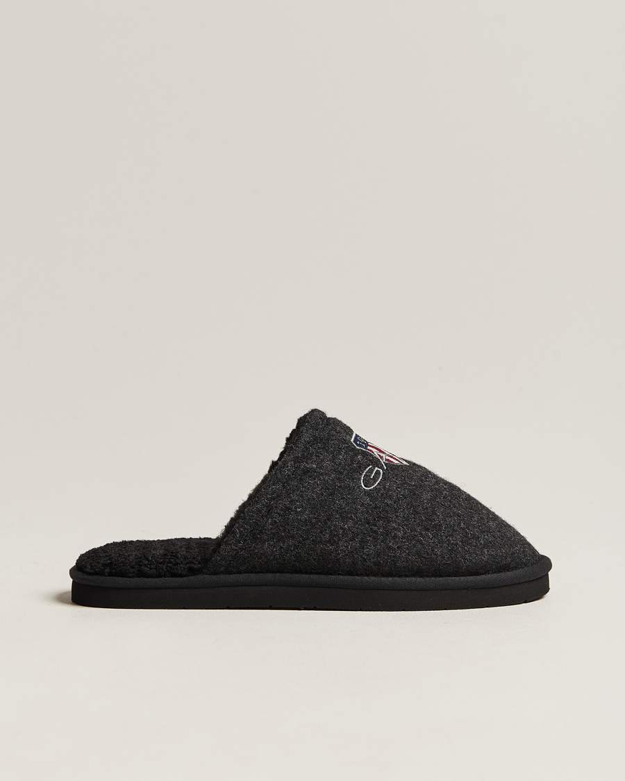 Heren | GANT Tamaware Terry Slippers Black | Gant | Tamaware Terry Slippers Black