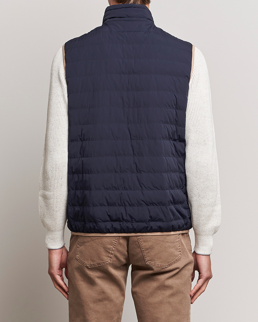 Heren | Jassen | Brunello Cucinelli | Nylon Down Vest Navy