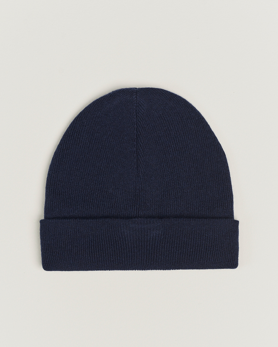 Heren | Brunello Cucinelli Cashmere Beanie Navy | Brunello Cucinelli | Cashmere Beanie Navy