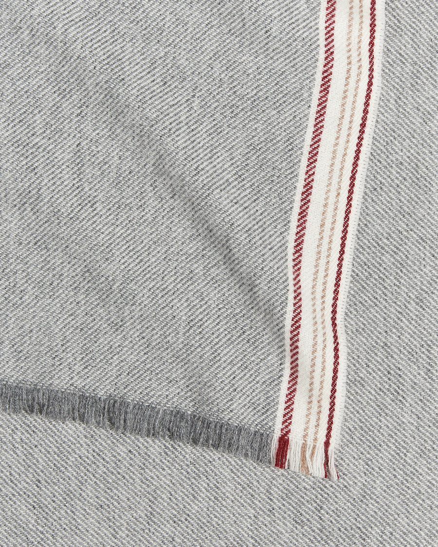 Heren | Brunello Cucinelli Cashmere Scarf Grey | Brunello Cucinelli | Cashmere Scarf Grey