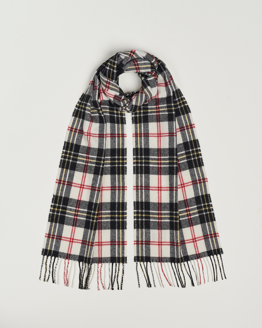 Heren | Morris Arthur Check Scarf Off White | Morris | Arthur Check Scarf Off White