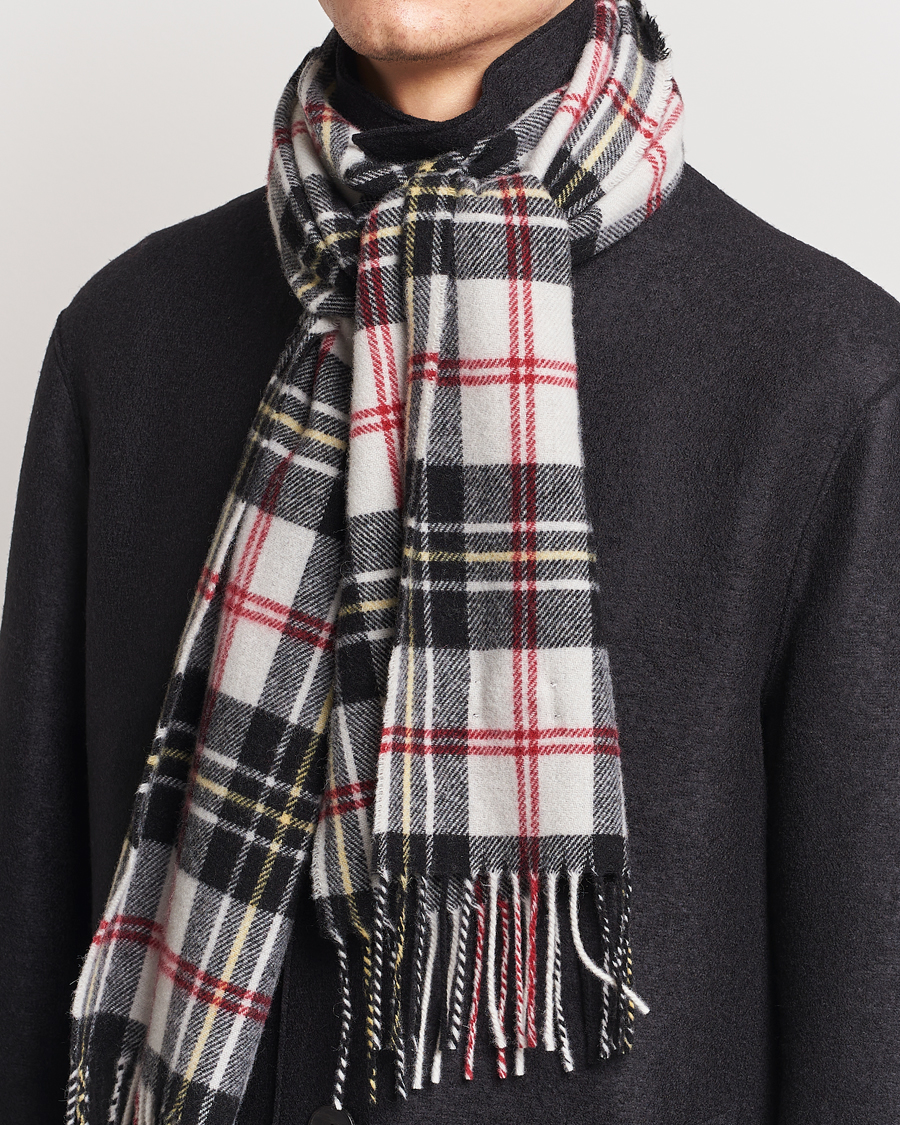 Heren | Morris Arthur Check Scarf Off White | Morris | Arthur Check Scarf Off White