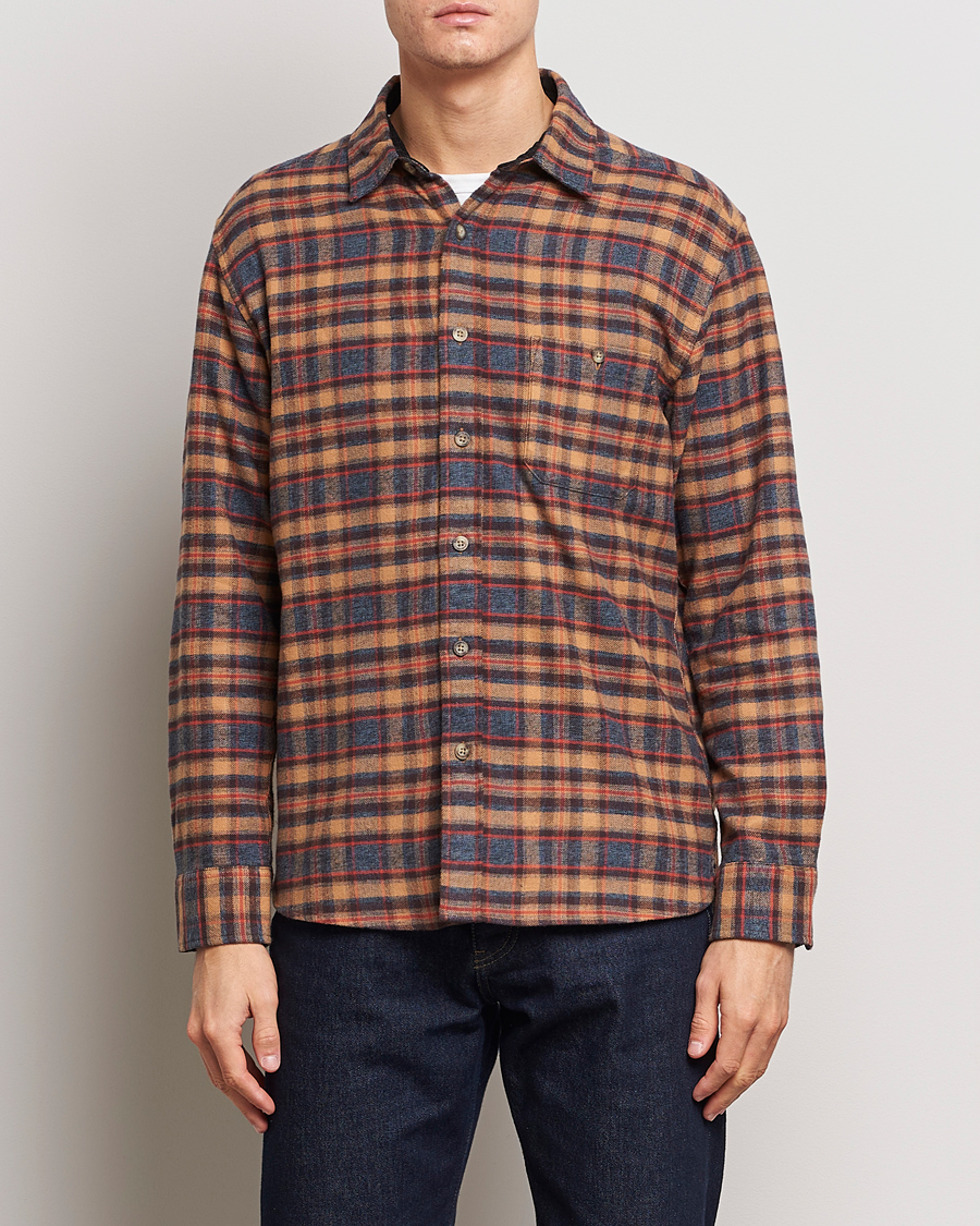 Heren | Overhemden | Pendleton | Fremont Flannel Shirt Brown/Black