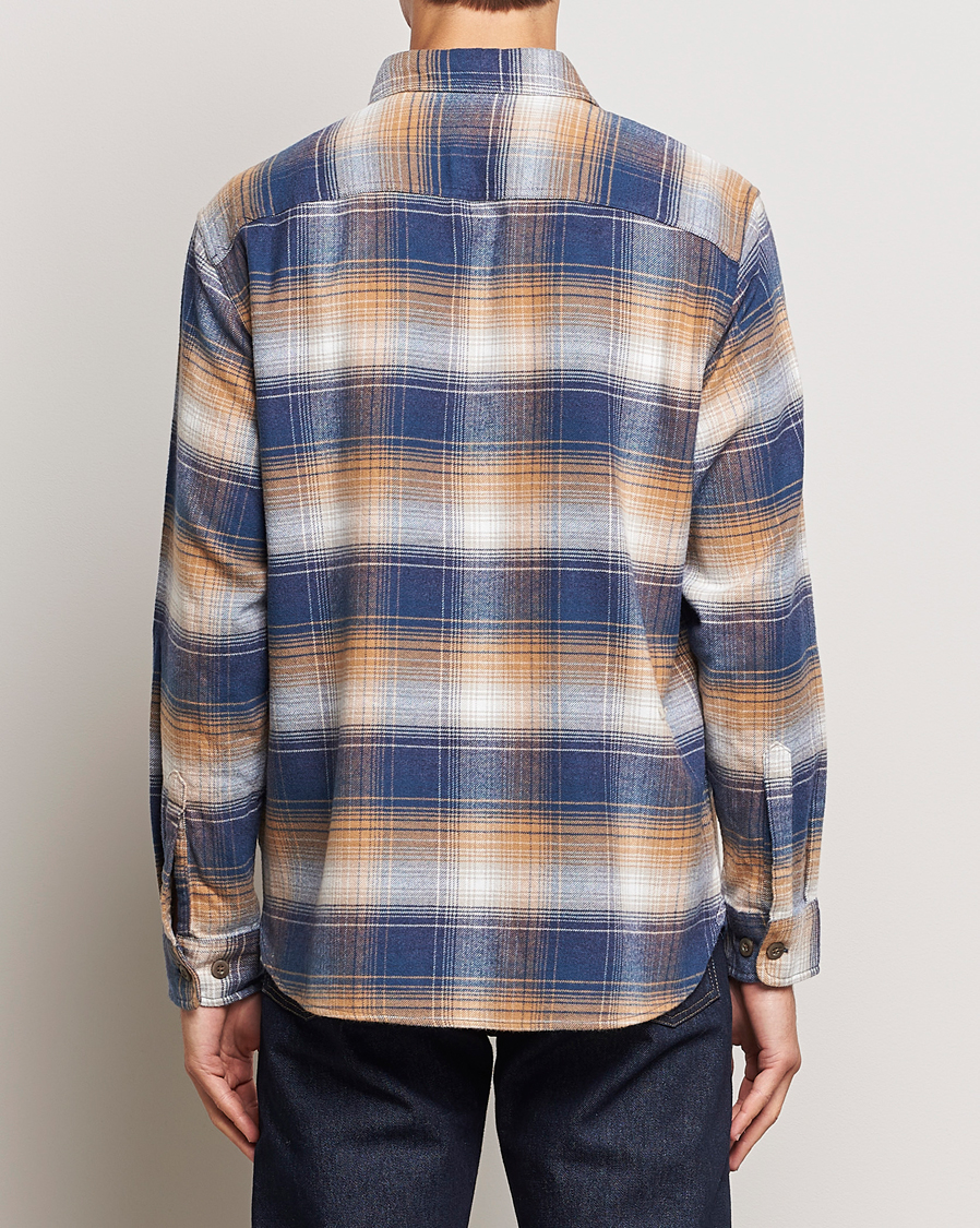 Heren | Overhemden | Pendleton | Burnside Flannel Shirt Navy/Tan