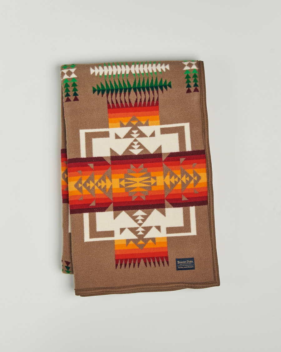 Heren | Pendleton Chief Joseph Jacquard Blanket Khaki | Pendleton | Chief Joseph Jacquard Blanket Khaki