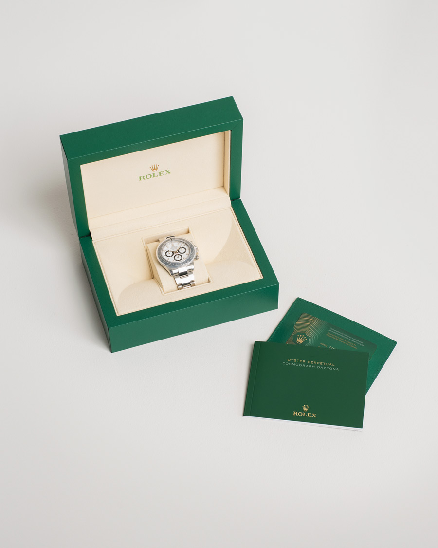 Heren | Rolex Pre-Owned Daytona 116500LN Steel White Steel White | Rolex Pre-Owned | Daytona 116500LN Steel White Steel White