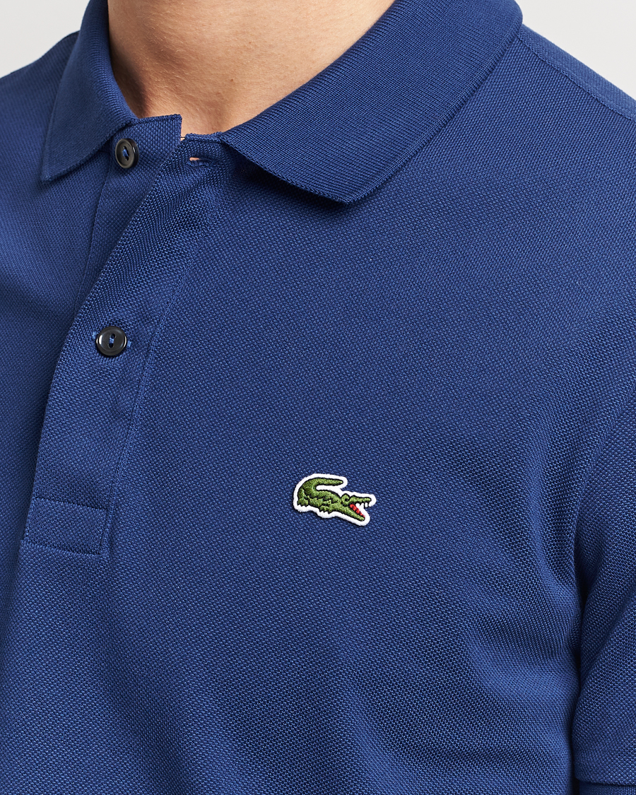 Heren | Polo's | Lacoste | Slim Fit Polo Piké Methylene