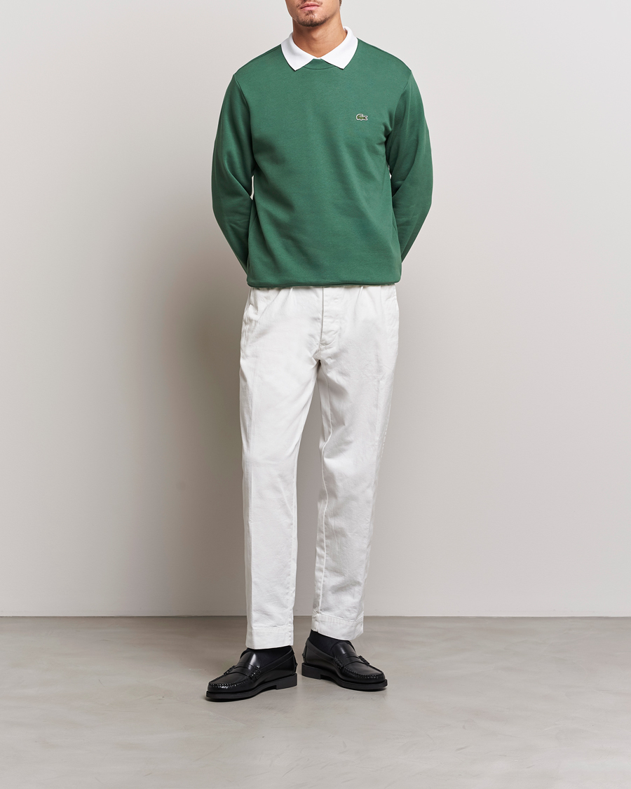 Heren | Truien | Lacoste | Crew Neck Sweatshirt Sequoia