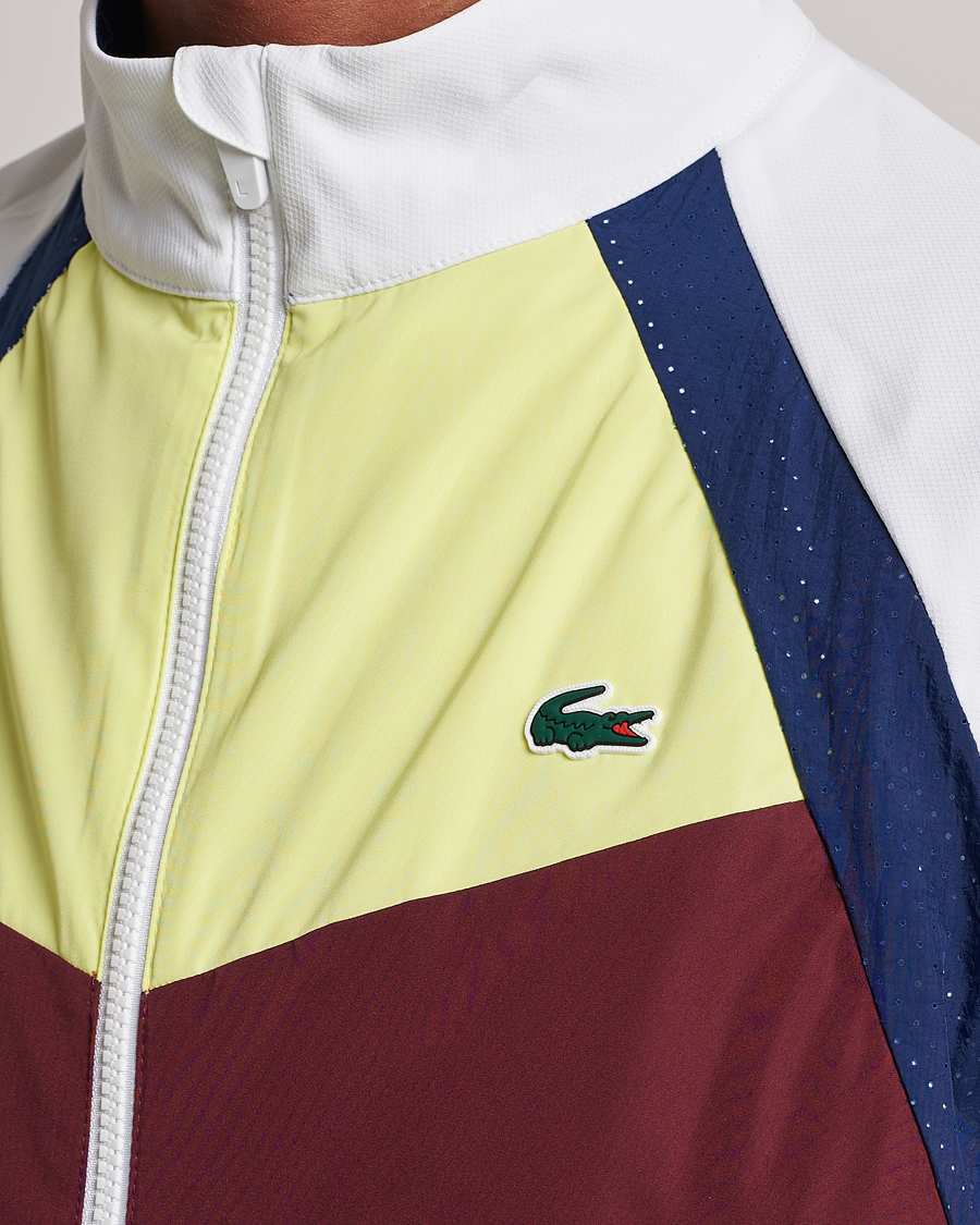Heren | Broeken | Lacoste Sport | Retro Tennis Tracksuit Set White Multi