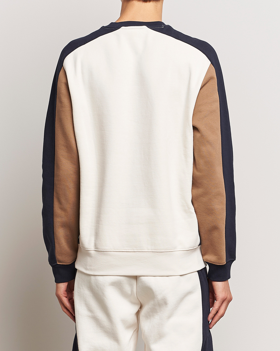 Heren | Truien | Lacoste | Colorblocked Crew Neck Sweatshirt Lapland/Cookie