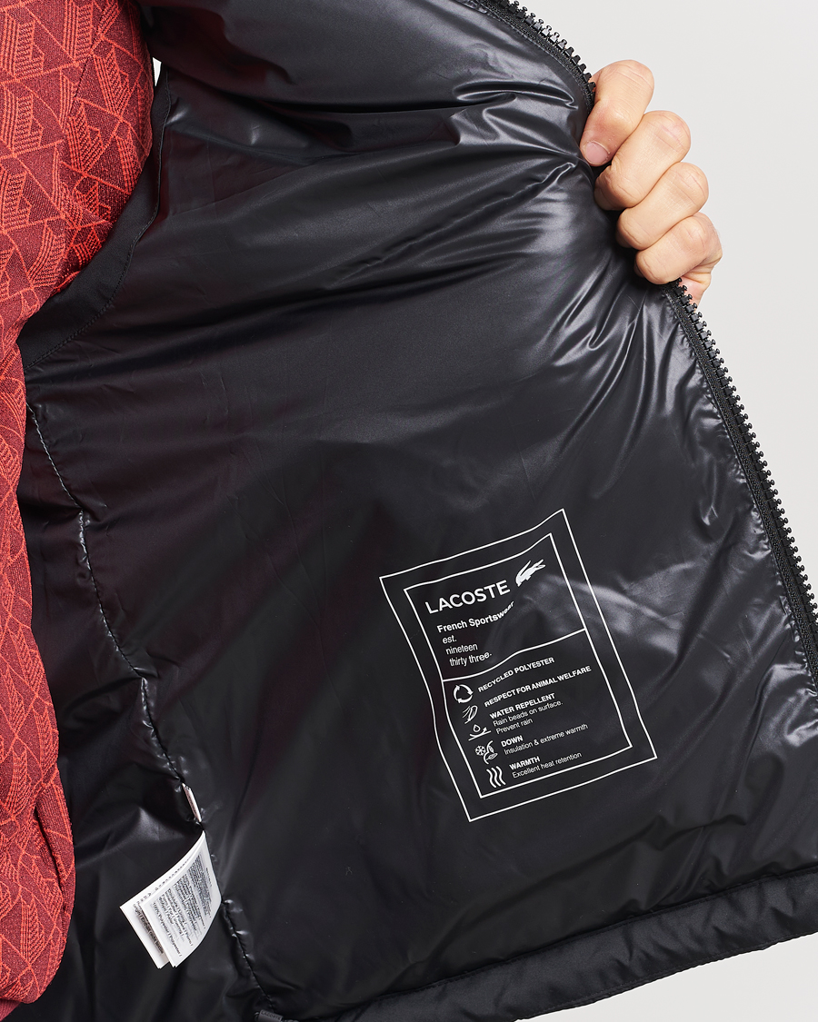 Heren | Jassen | Lacoste | Puffer Down Vest Black