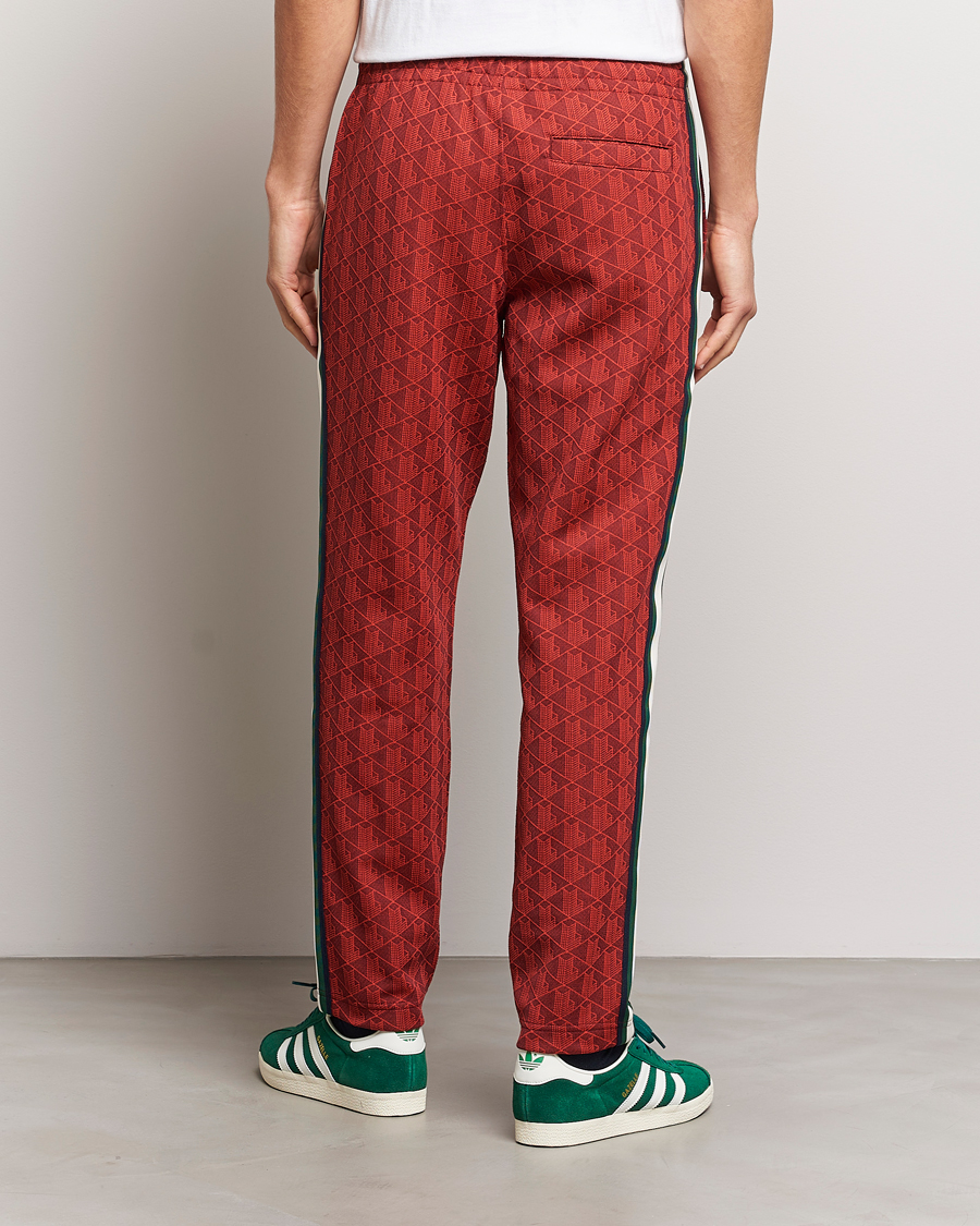 Heren | Broeken | Lacoste | Monogram Trackpants Pinot/Red