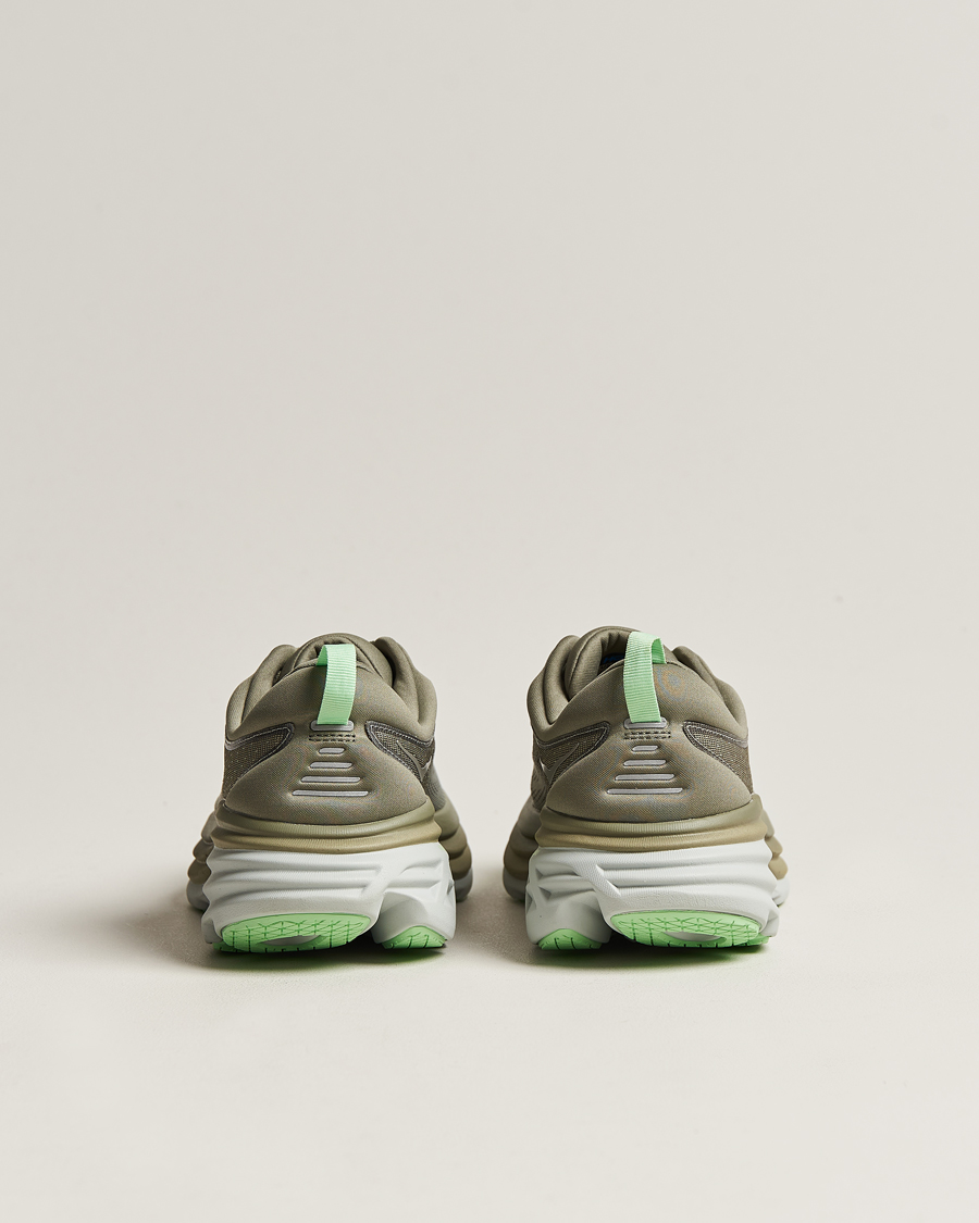 Heren | Hoka Bondi 8 Olive Haze/Mercury | Hoka One One | Hoka Bondi 8 Olive Haze/Mercury