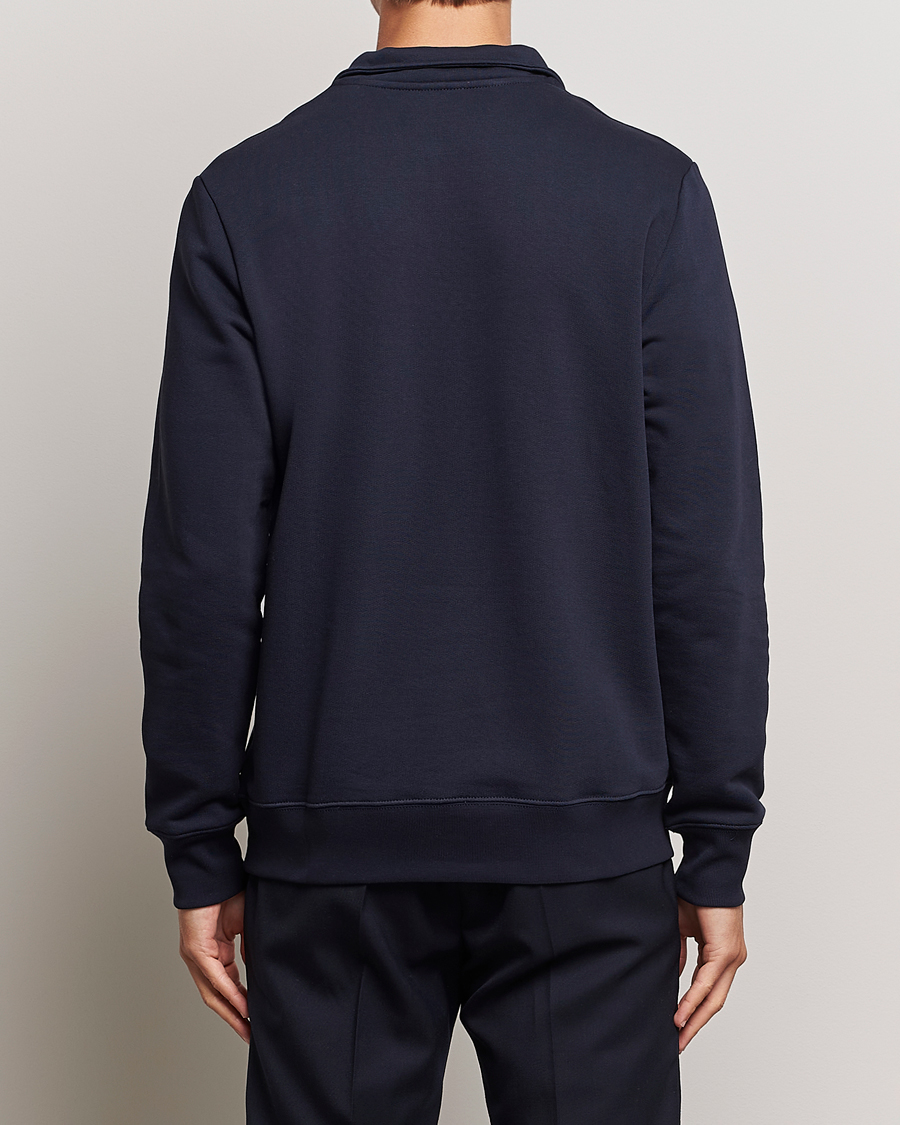 Heren | Truien | PS Paul Smith | Zebra Organic Cotton Sweat Half Zip Navy