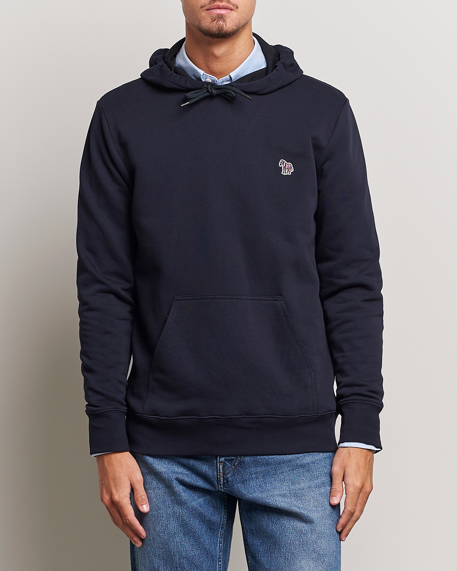 Heren | Afdelingen | PS Paul Smith | Zebra Organic Cotton Hoodie Navy