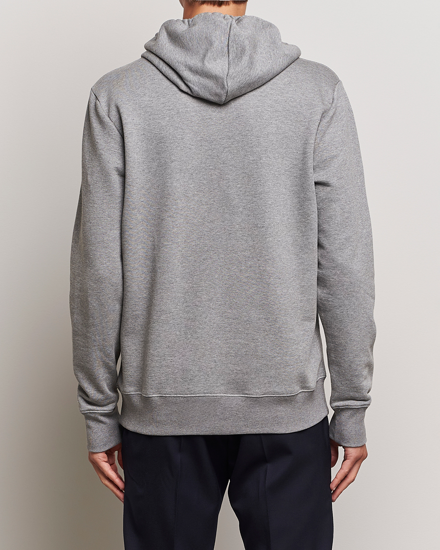 Heren | Truien | PS Paul Smith | Zebra Organic Cotton Hoodie Grey Melange