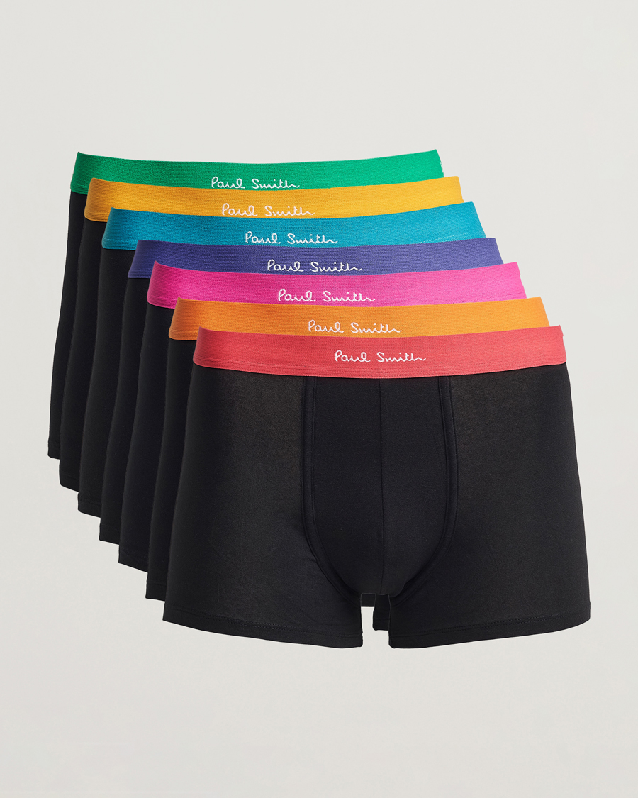 Heren | Ondergoed | Paul Smith | 7-Pack Trunk Black