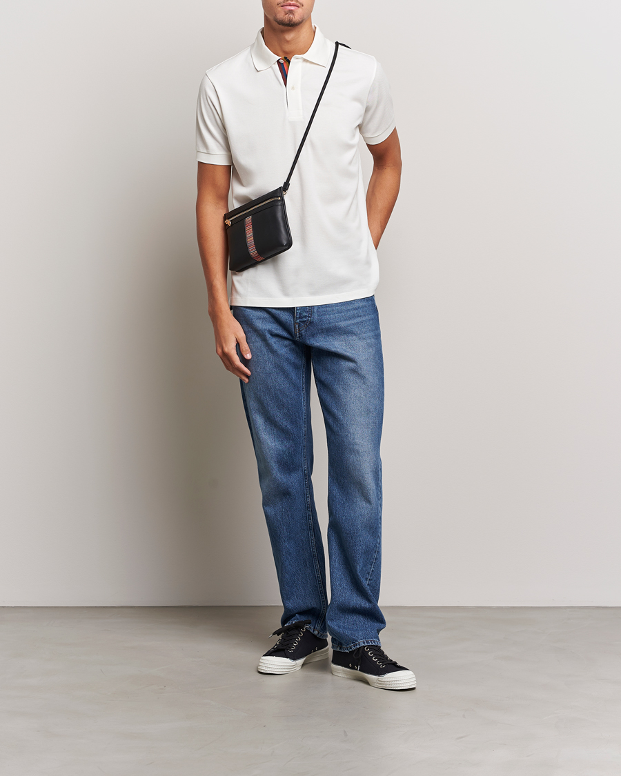 Heren | Polo's | Paul Smith | Placket Stripe Polo White