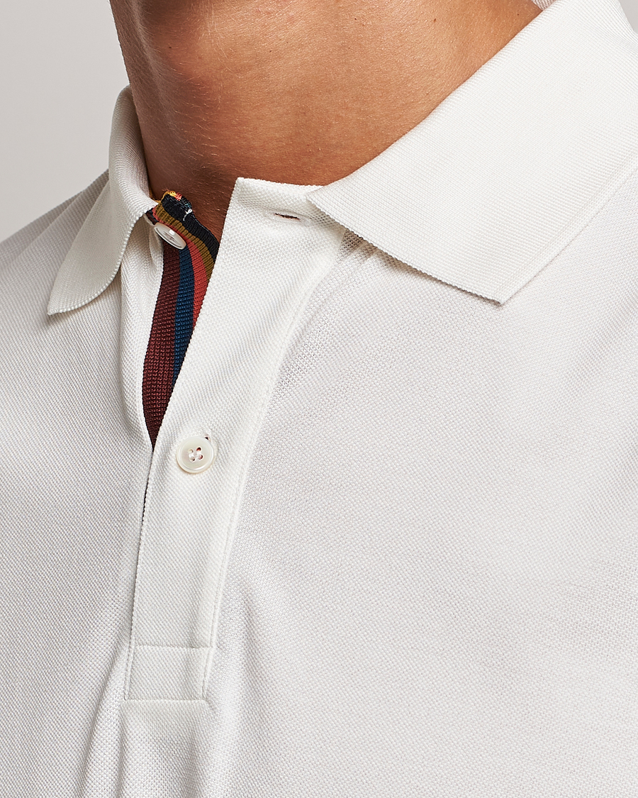 Heren | Polo's | Paul Smith | Placket Stripe Polo White