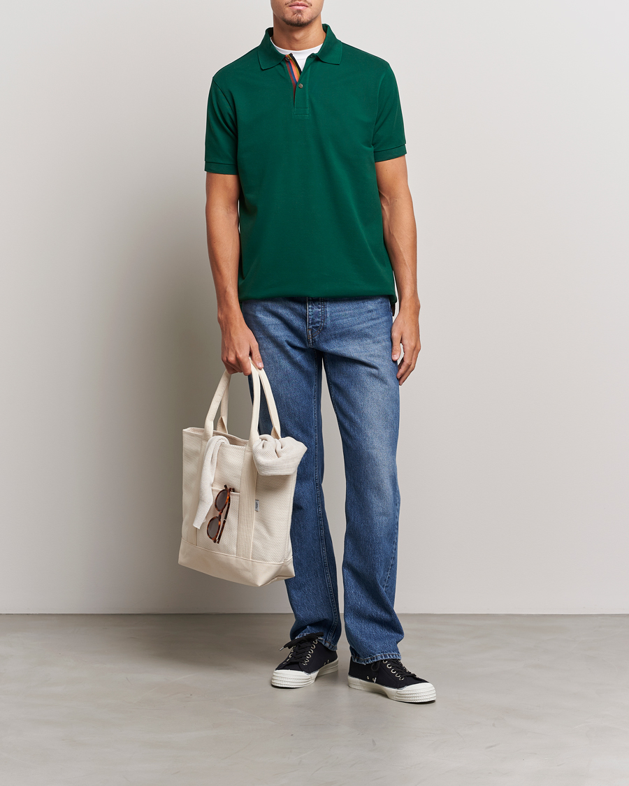 Heren | Polo's | Paul Smith | Placket Stripe Polo Green