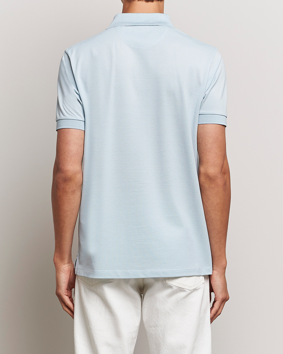 Heren | Polo's | Paul Smith | Placket Stripe Polo Light Blue