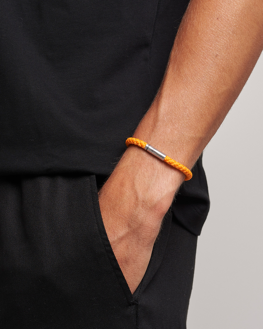 Heren | Contemporary Creators | LE GRAMME | X Orlebar Brown Nato Bracelet Beacon/Sterling Silver