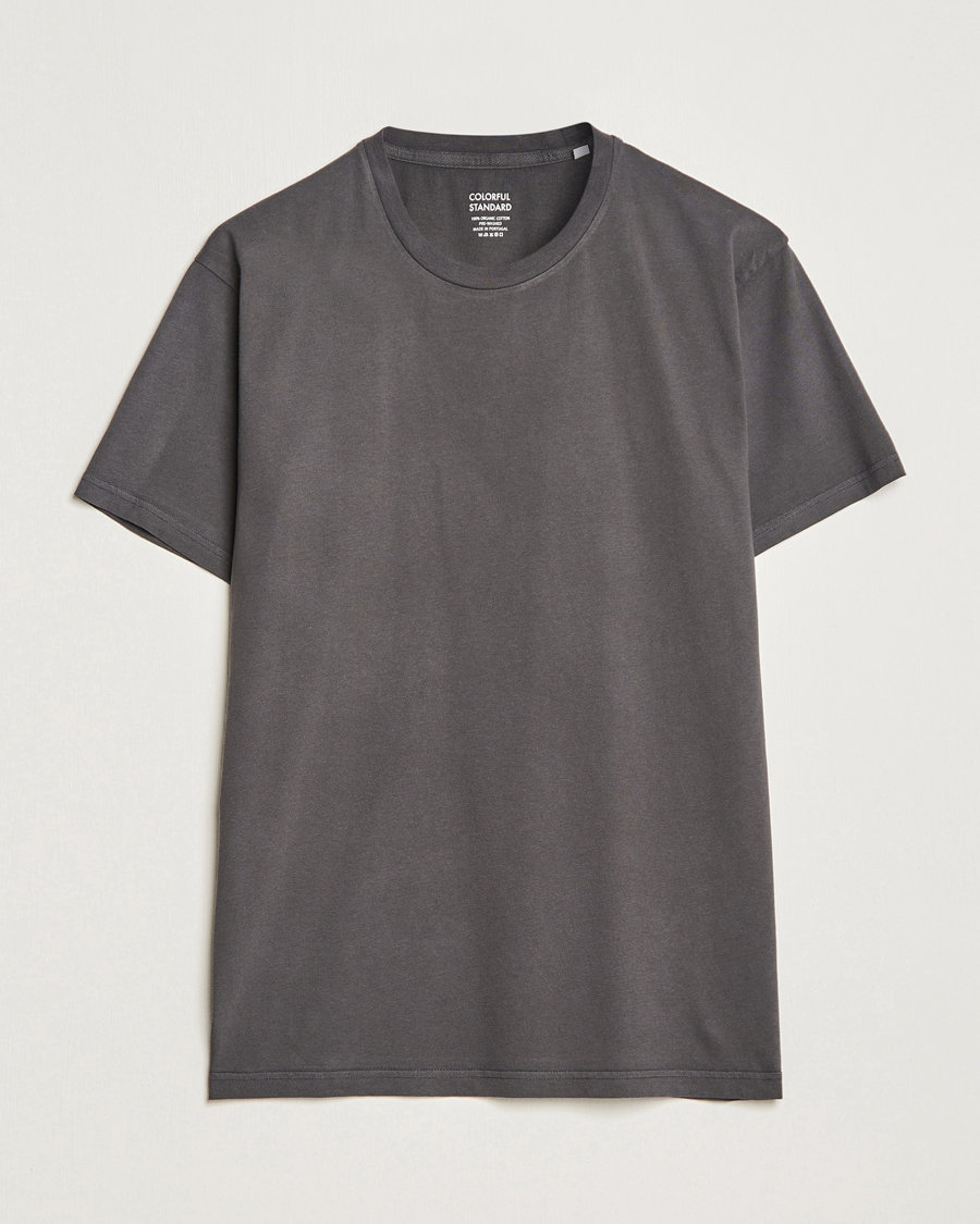 Heren | T-shirts | Colorful Standard | Classic Organic T-Shirt Lava Grey