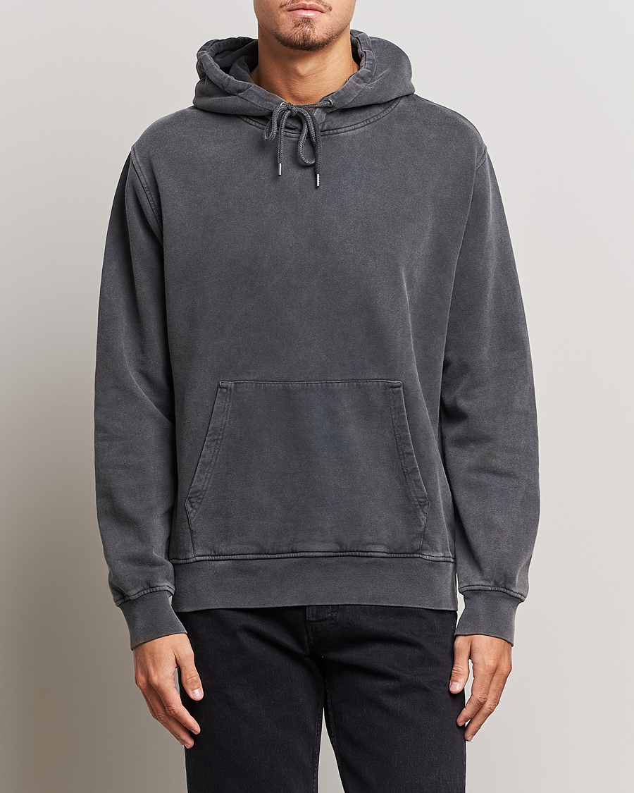 Heren | Hoodies | Colorful Standard | Classic Organic Hood Faded Black