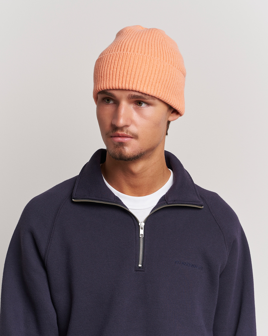 Heren |  | Colorful Standard | Merino Wool Beanie Sandstone Orange