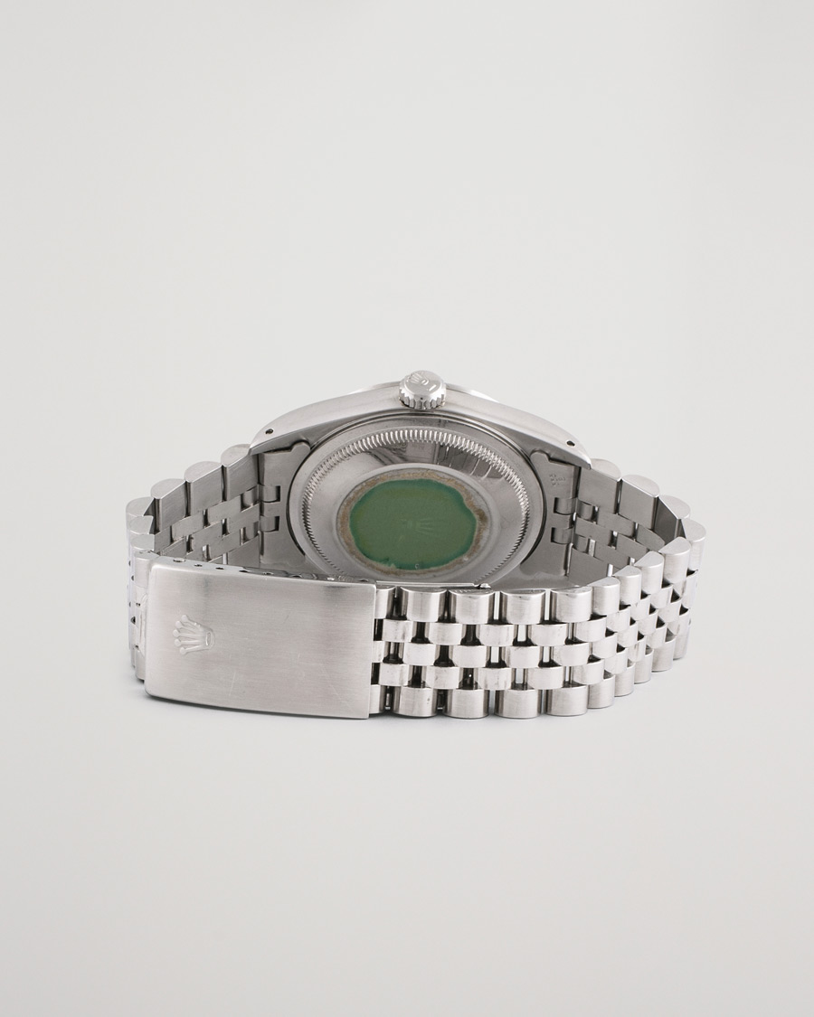 Heren | Rolex Pre-Owned Datejust 16200 Oystert Perpetual Steel White Steel White | Rolex Pre-Owned | Datejust 16200 Oystert Perpetual Steel White Steel White