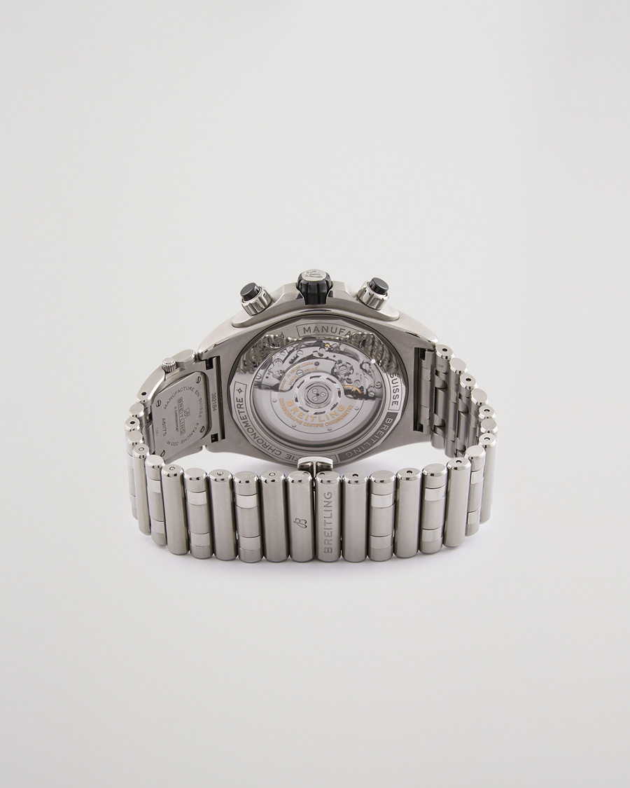 Heren | Breitling Pre-Owned Super Chronomat B01 44 Steel Black | Breitling Pre-Owned | Super Chronomat B01 44 Steel Black