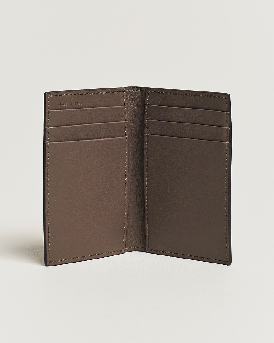 Heren |  | Smythson | Ludlow 6 Folded  Wallet Dark Taupe