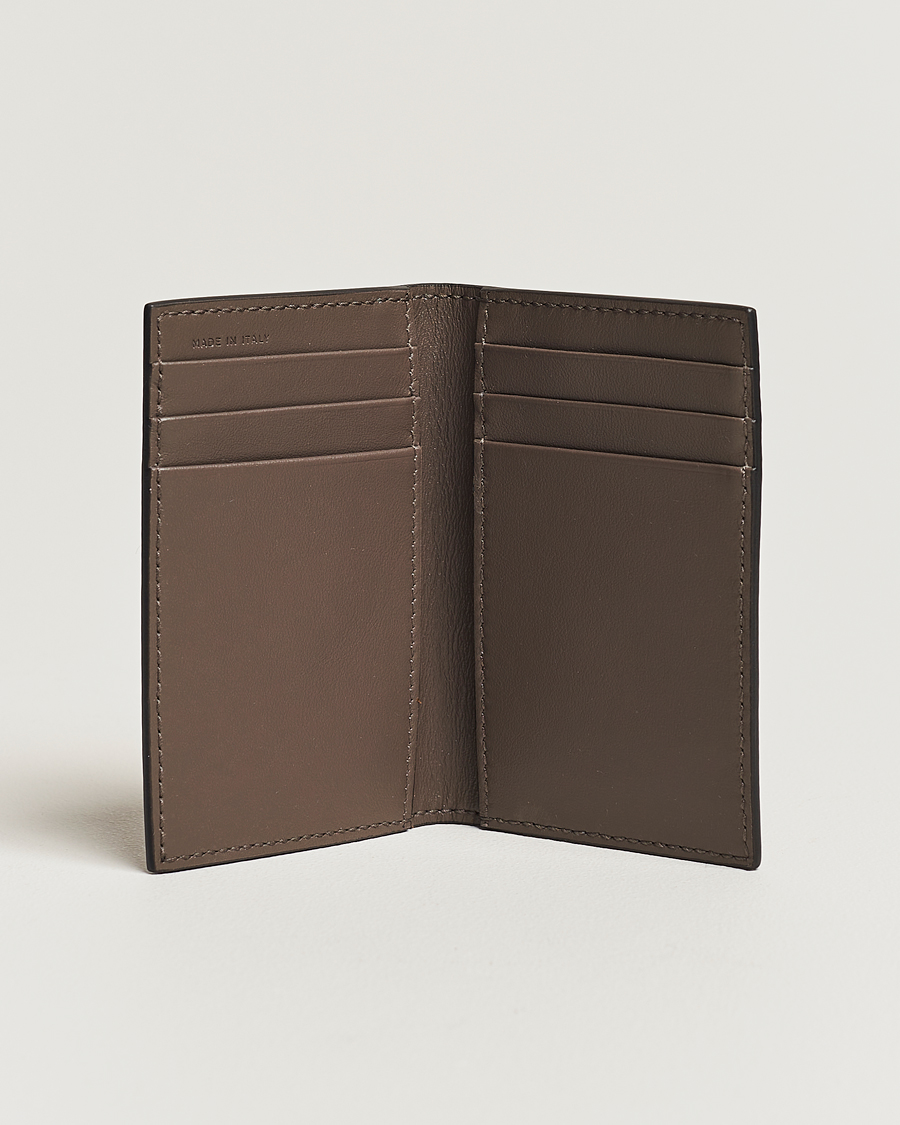 Heren | Smythson | Smythson | Ludlow 6 Folded  Wallet Dark Taupe