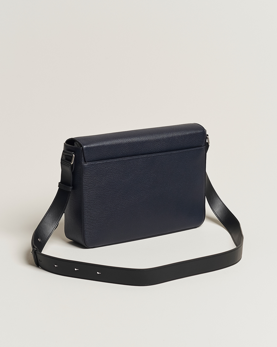 Heren | Smythson Ludlow Messenger Bag Navy | Smythson | Ludlow Messenger Bag Navy