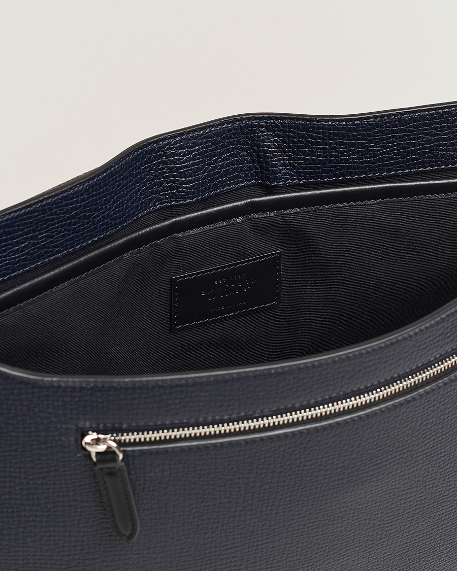 Heren | Smythson Ludlow Messenger Bag Navy | Smythson | Ludlow Messenger Bag Navy