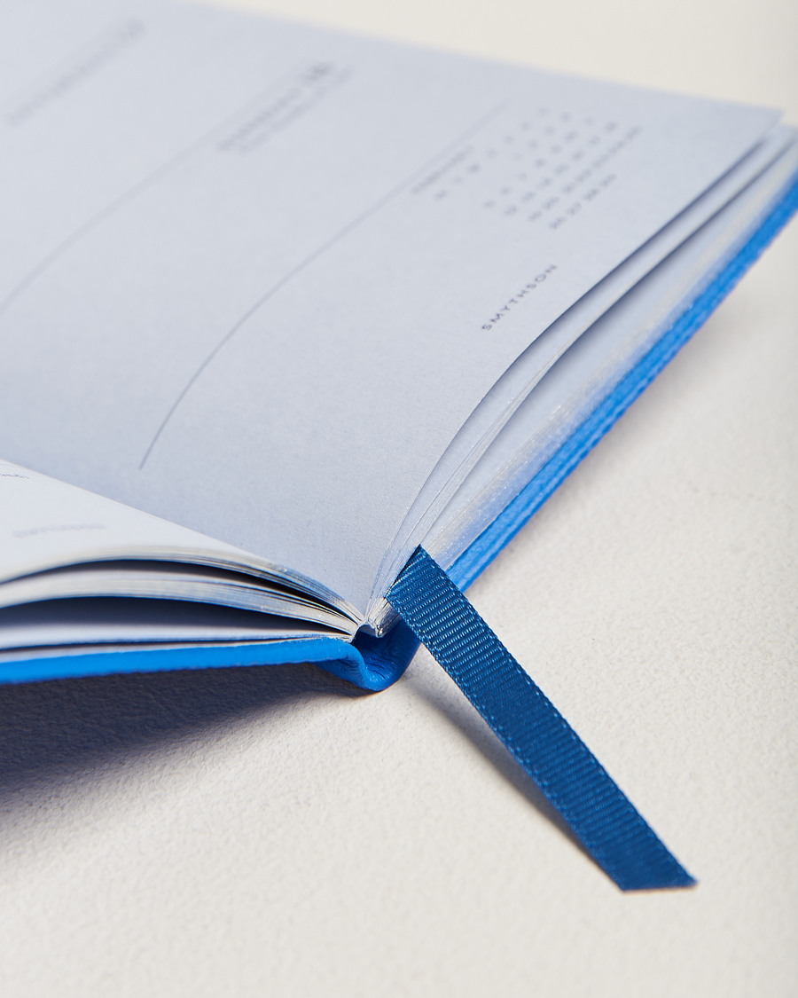 Heren | Smythson Panama Crossgrain Diary 2024 Lapis | Smythson | Panama Crossgrain Diary 2024 Lapis