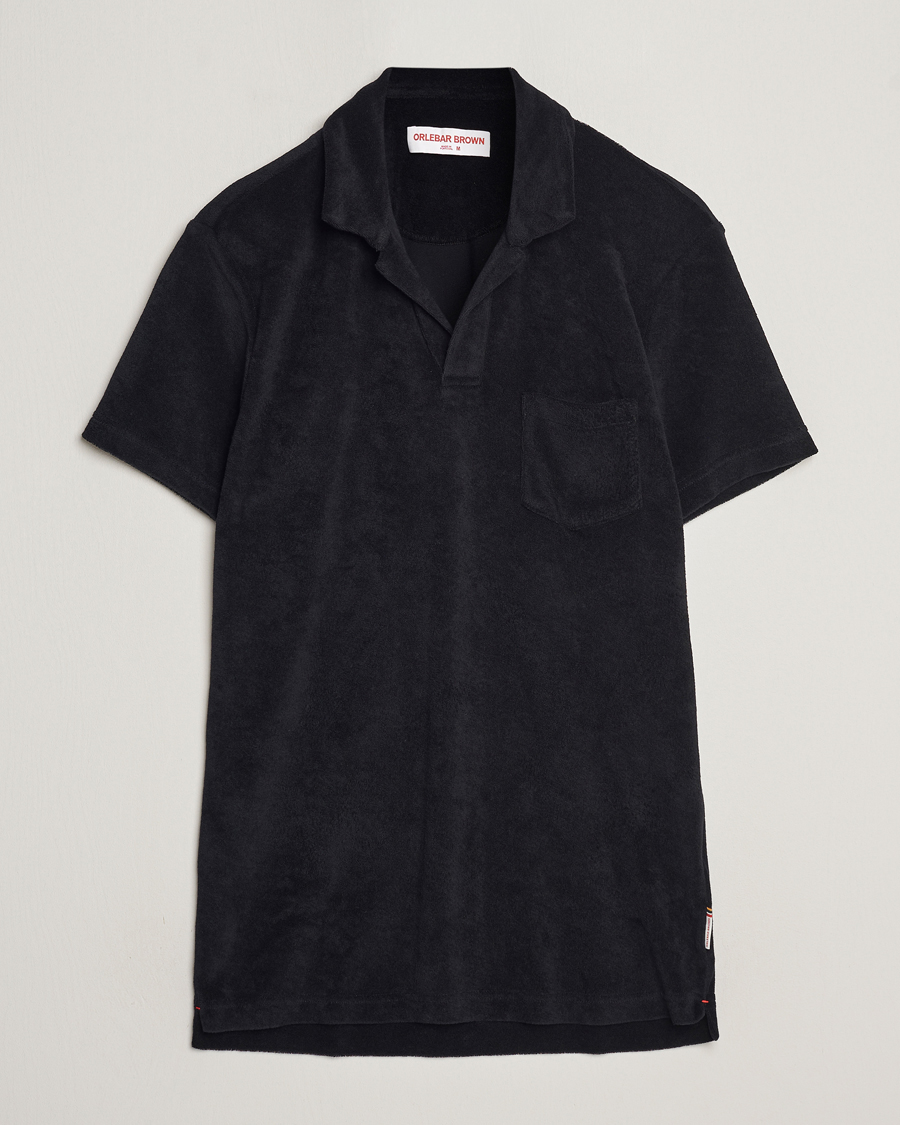 Heren | Polo's | Orlebar Brown | Terry Polo Black