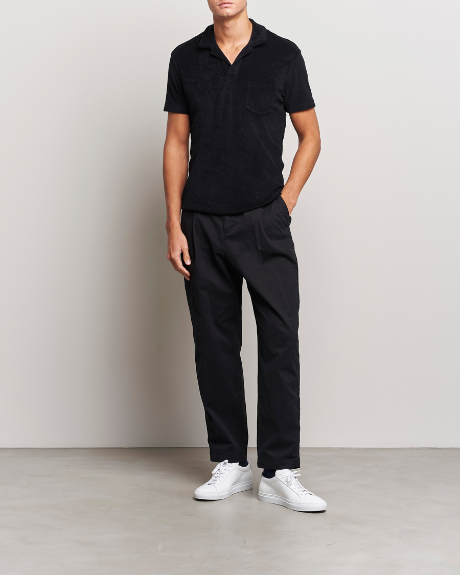 Heren | Polo's | Orlebar Brown | Terry Polo Black