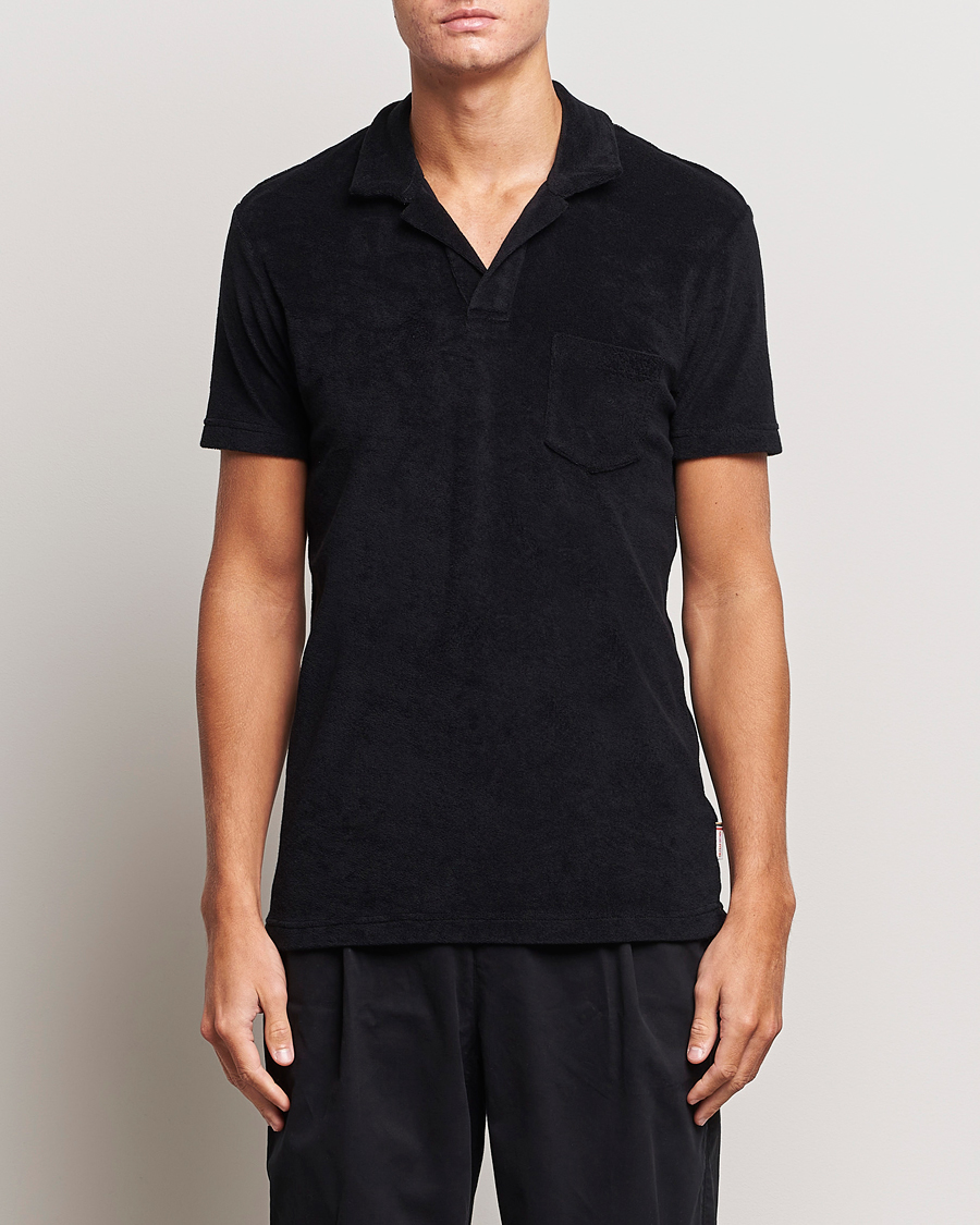 Heren | Polo's | Orlebar Brown | Terry Polo Black