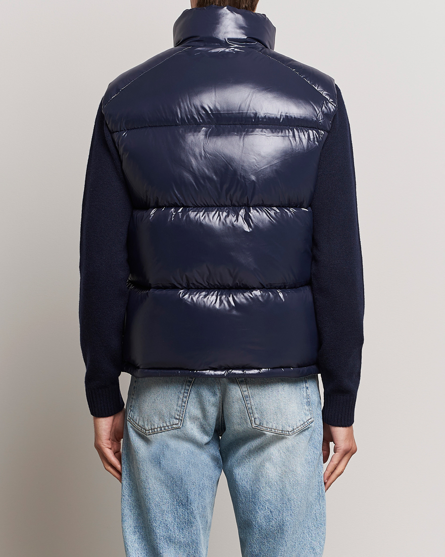 Heren | Jassen | Save The Duck | Ailantus Padded Puffer Vest Blue Black