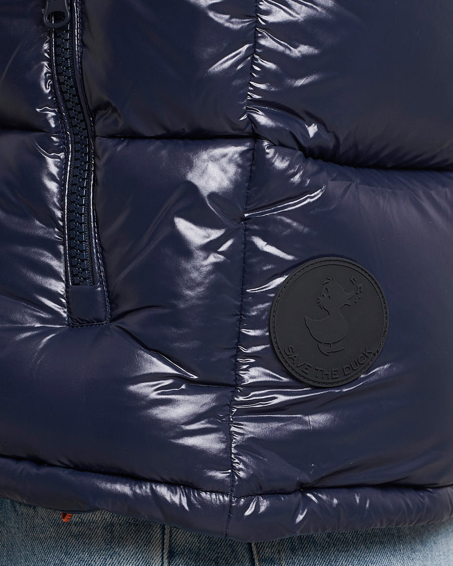 Heren | Jassen | Save The Duck | Ailantus Padded Puffer Vest Blue Black