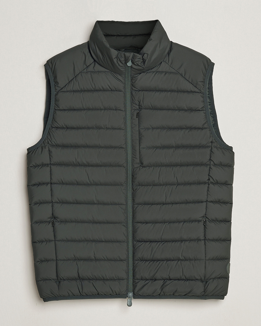 Heren | Jassen | Save The Duck | Rhus Matt Lightweight Vest Green Black