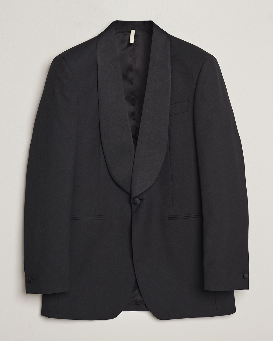 Heren | Blazers | Sunflower | Shawl Collar Tuxedo Jacket Black