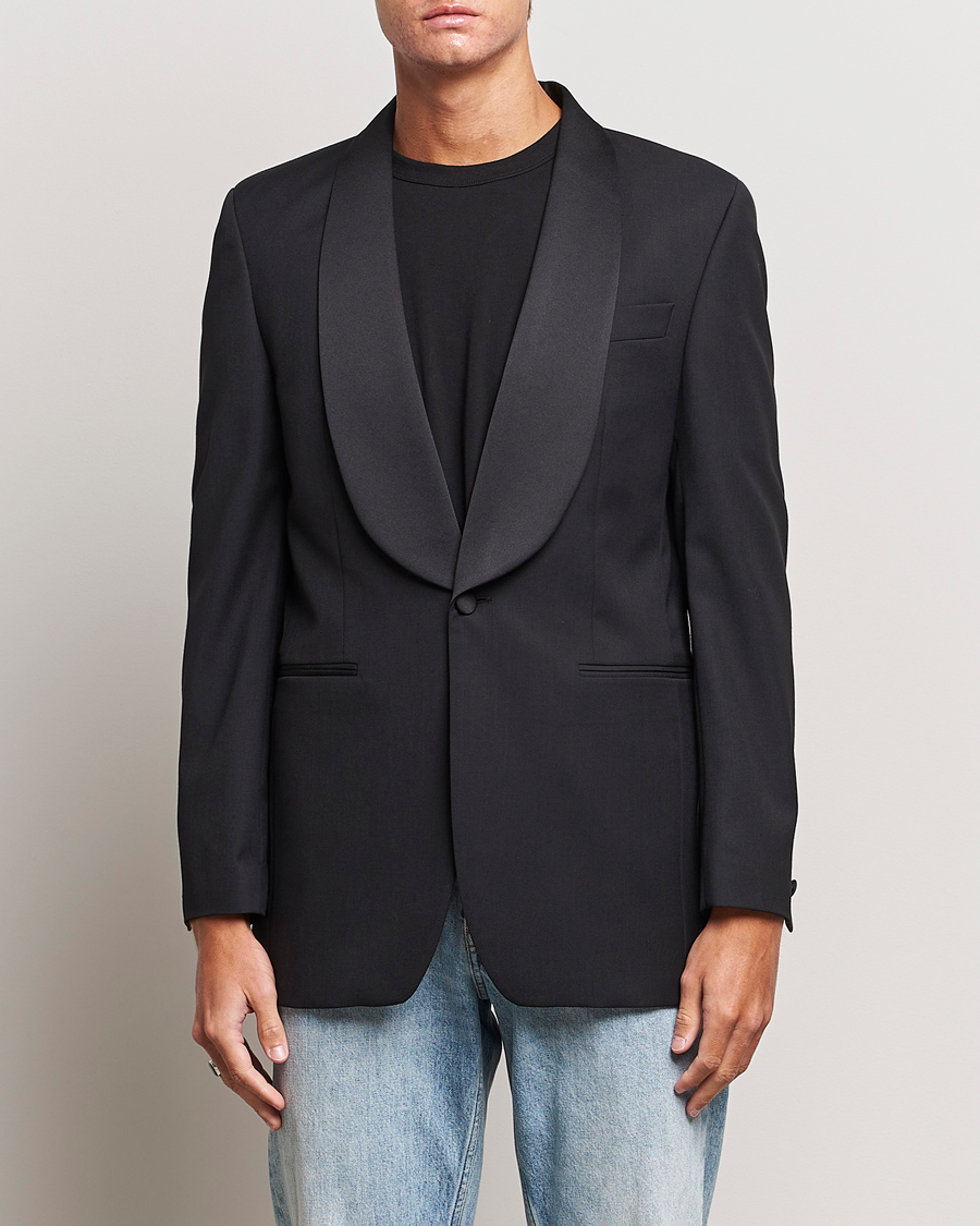 Heren | Blazers | Sunflower | Shawl Collar Tuxedo Jacket Black