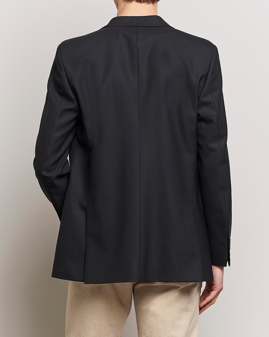 Heren | Blazers | Sunflower | Single Breasted Wool Blazer Black
