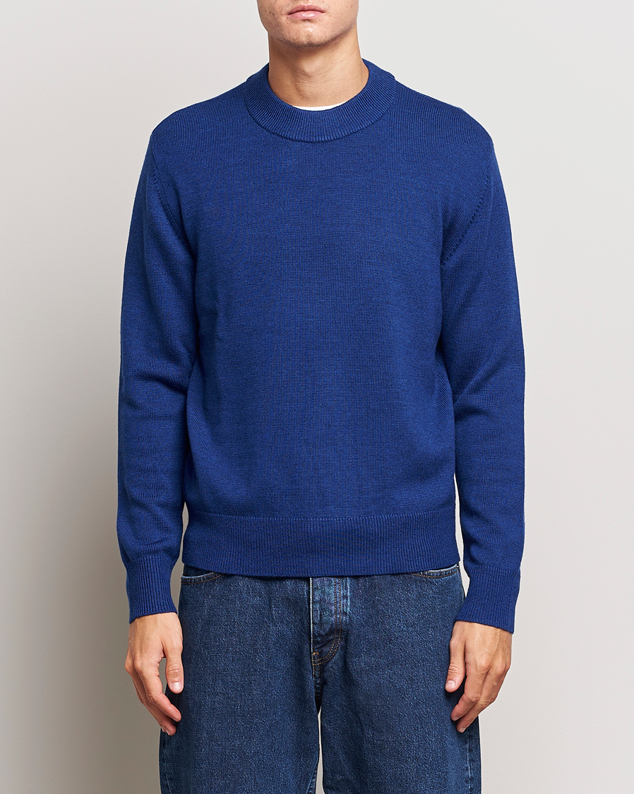 Heren | Afdelingen | Sunflower | Moon Merino Sweater Blue