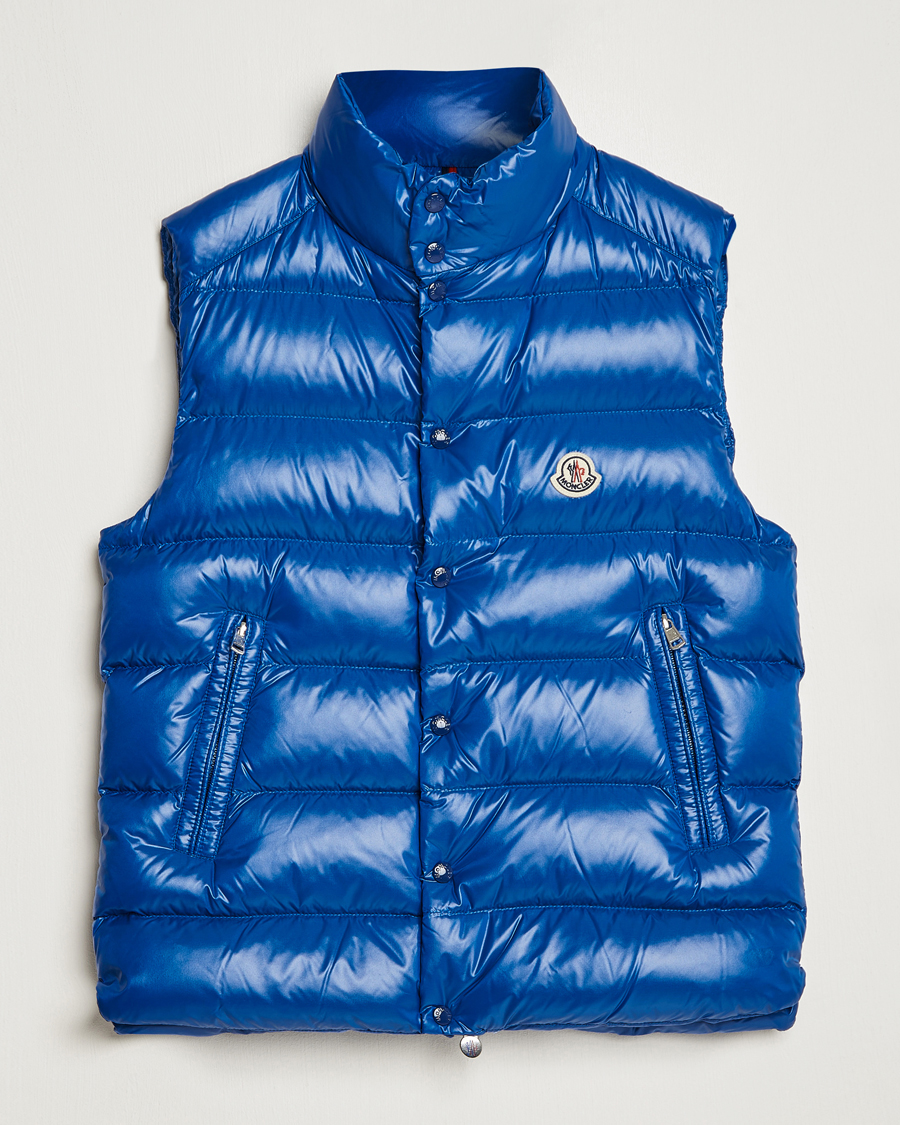 Heren | Moncler | Moncler | Tibb Vest Cobalt Blue