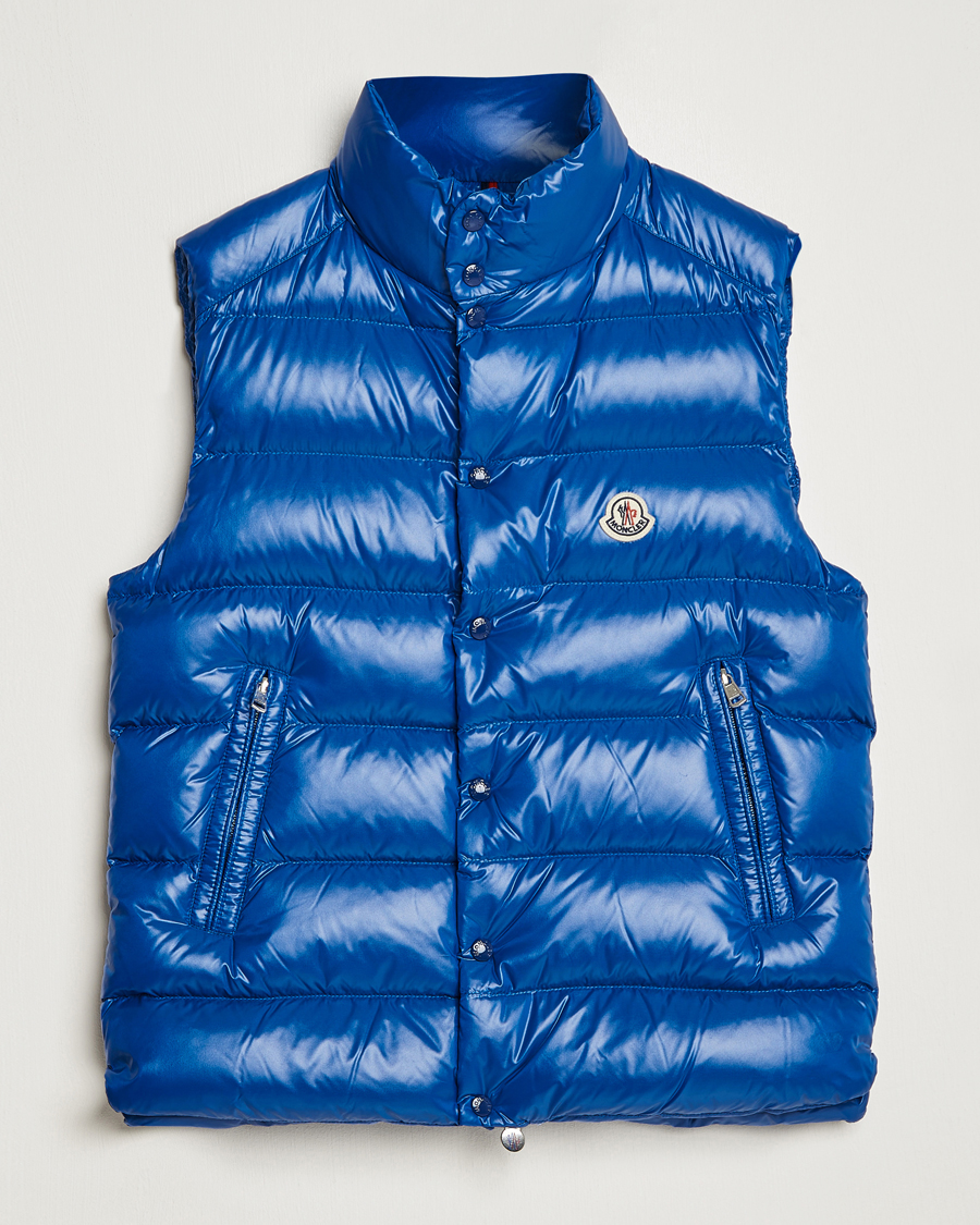 Heren | Jassen | Moncler | Tibb Vest Cobalt Blue