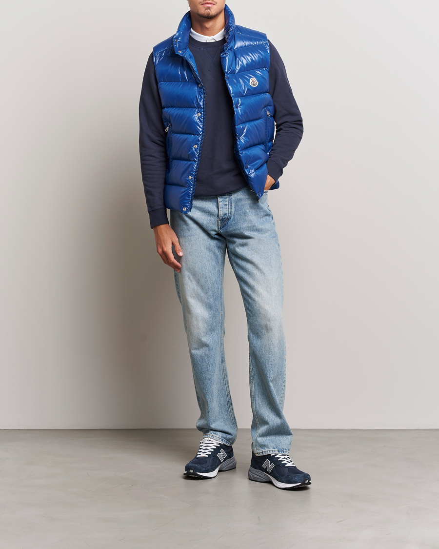 Heren | Jassen | Moncler | Tibb Vest Cobalt Blue