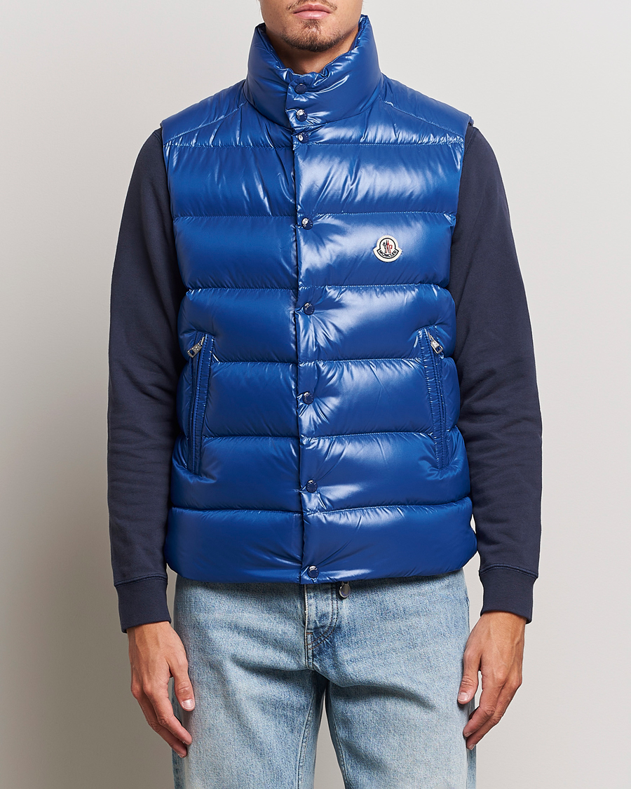 Heren | Jassen | Moncler | Tibb Vest Cobalt Blue